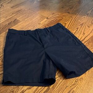 Banana Republic Black Flat Front Men's Shorts